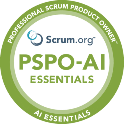 Curso Professional Scrum Product Owner - AI Essentials Training em Portugal pela Scrum.pt